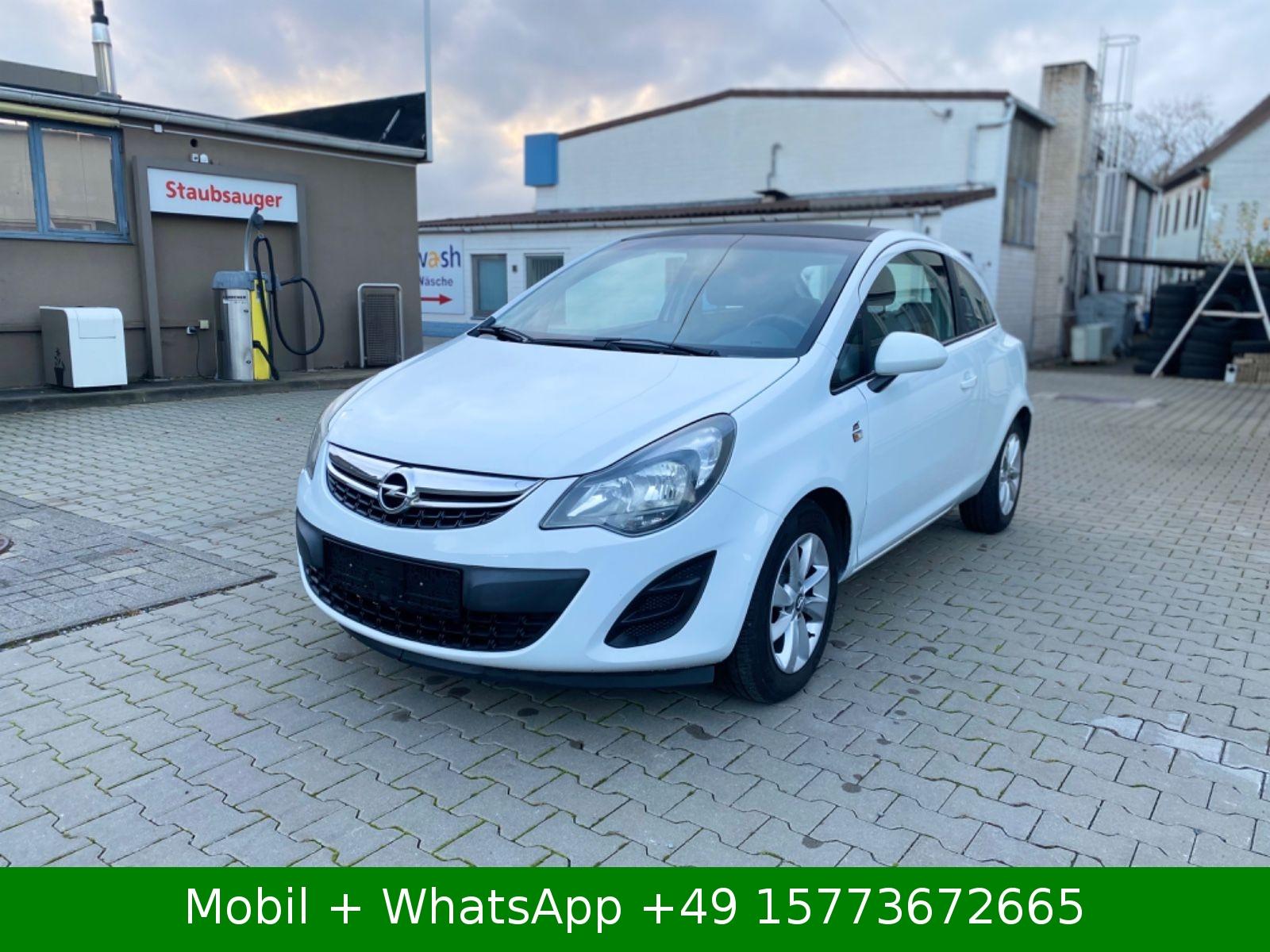 Opel Corsa D Energy Euro 5 Klima TÜV Neu Teilleder