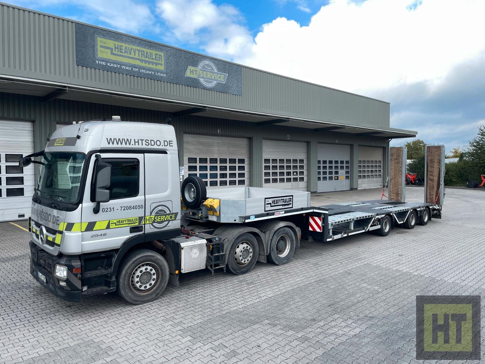 Faymonville MAX Trailer 3-Achs-Tele-Semi-Radmul.-hydr.Rampen