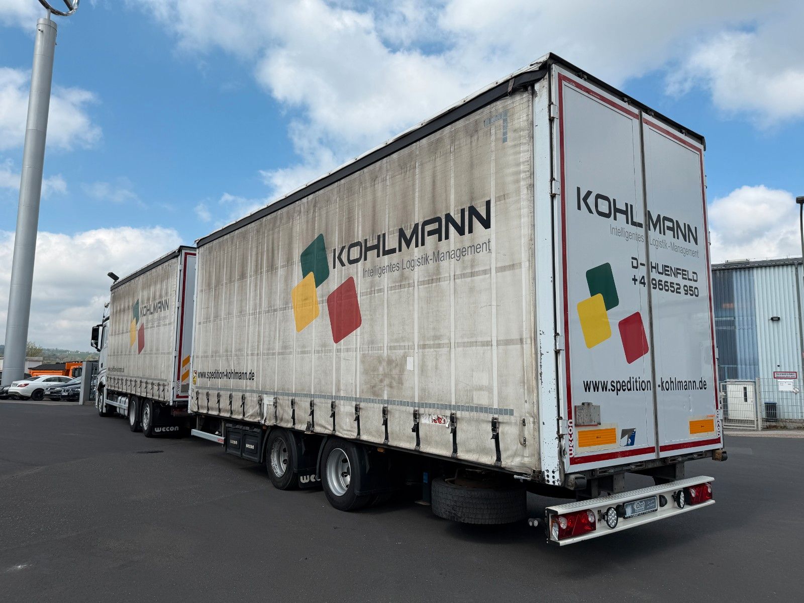 Fahrzeugabbildung Wecon APZ 218 BPW Achsen Schiebeverdeck