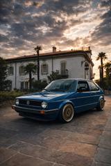 Volkswagen Golf 1 bbs#e50#h&r#deep#oldtimer - Volkswagen Golf aus 1982