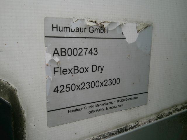 Renault Master Koffer HUMBAR FLEX BOX DRY