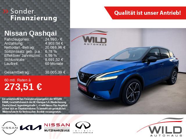 Nissan Qashqai 1.3 DIG-T Tekna, AHK, Pano-Dach, 360°CAM