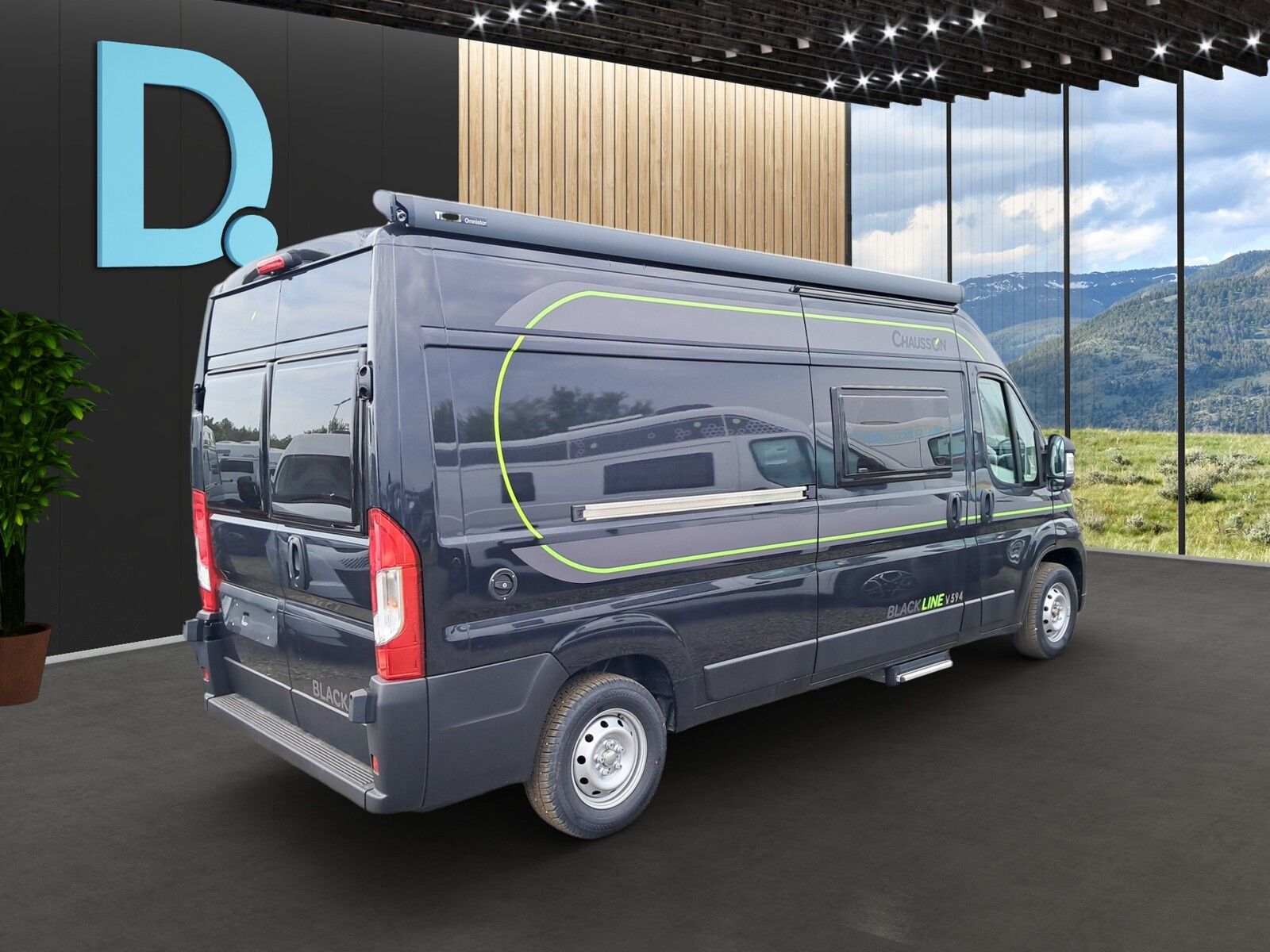 Fahrzeugabbildung Chausson Van First Line V594L Dörr Black-Edition exklusiv