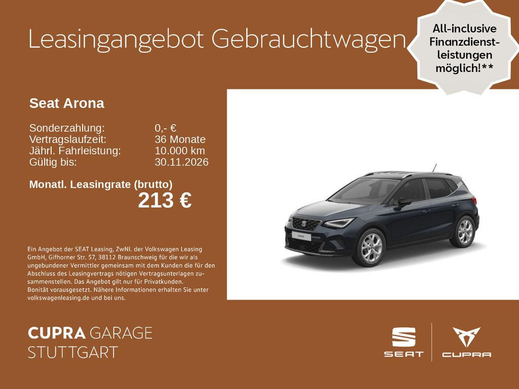 Arona FR 1.0 TSI DSG 85kW