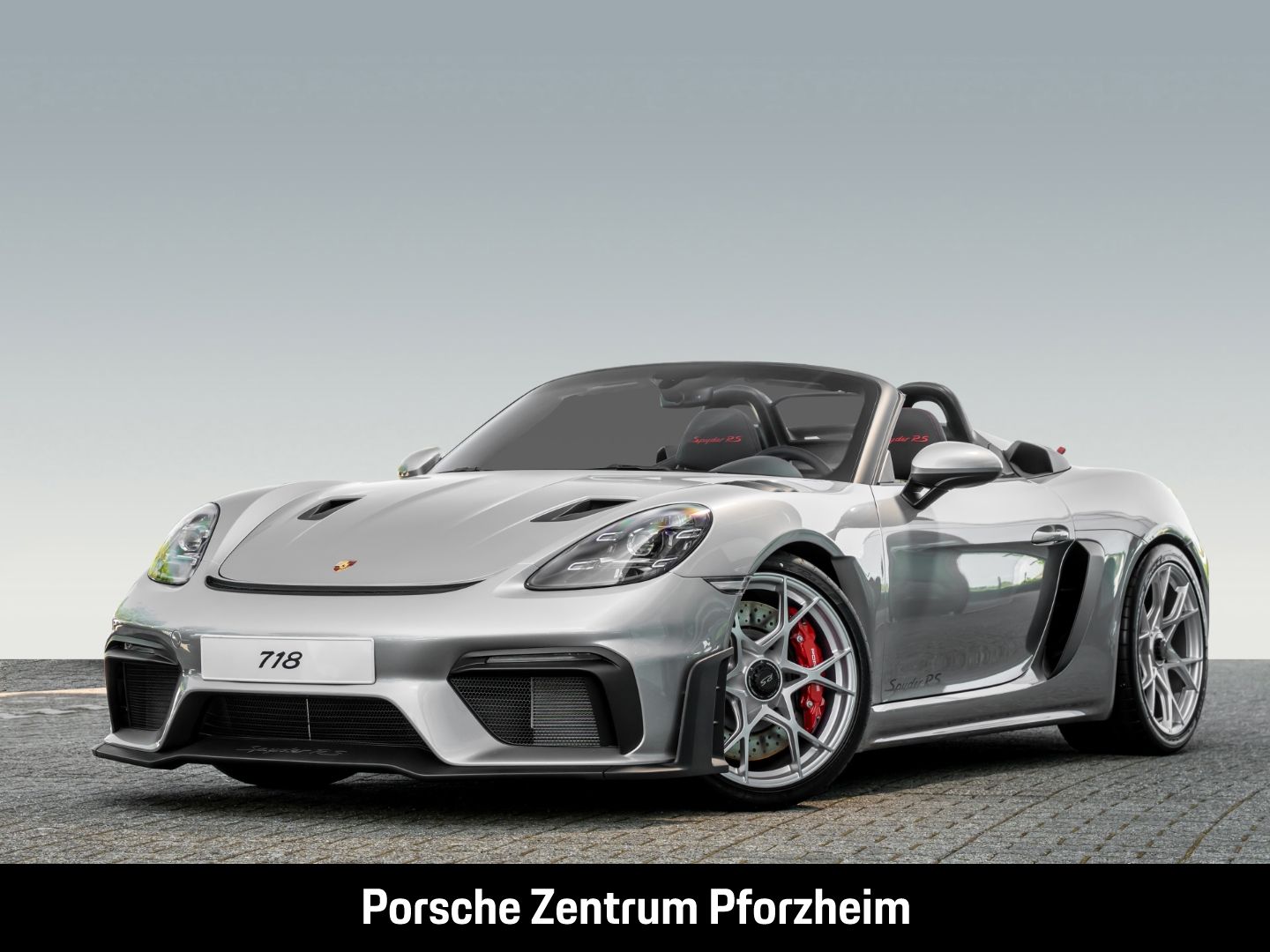 Porsche 718 Spyder RS Sportabgasanlage Liftsystem-VA BOS