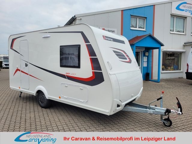 Neuseenland Caravaning Fahrzeugverkauf STERCKEMAN Easy 420 CP *MJ24*Dusche*Gasheizung*Moskitotür