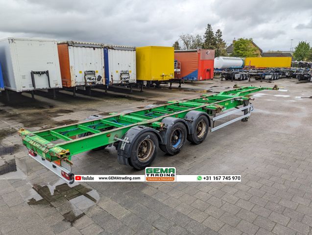 LeciTrailer 3E20-PC.HC 3-Assen BPW - Lift-As - 4800kg - 1x 2