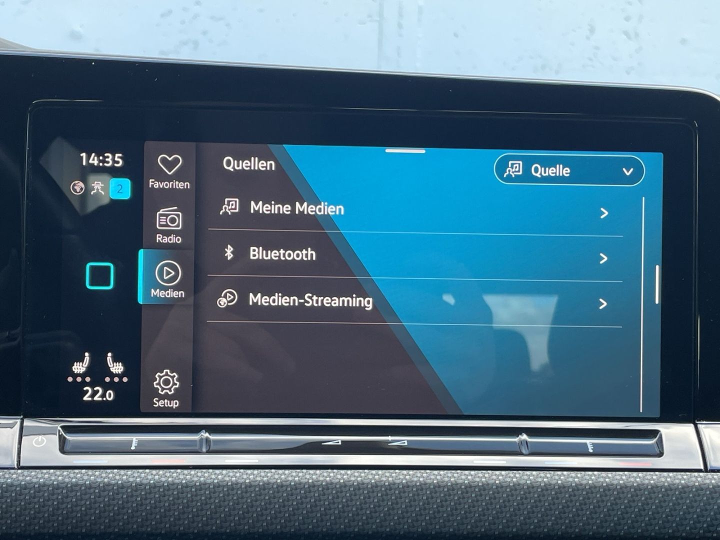 Golf VIII 1.5eTSI DSG R-Line AHK/Kamera/Navi/ACC