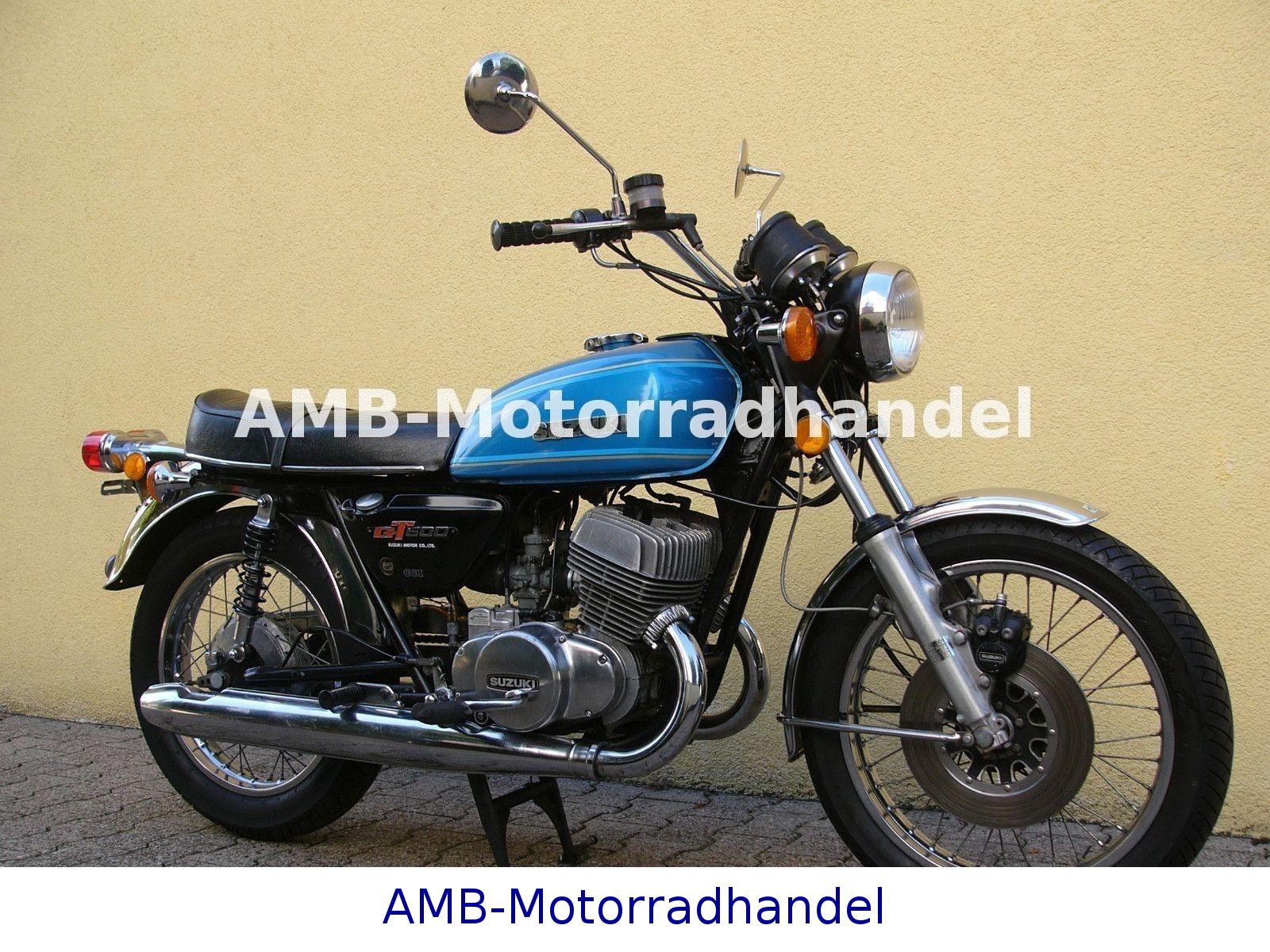 Suzuki GT 500 -viele Neuteile /Original /wenig km-