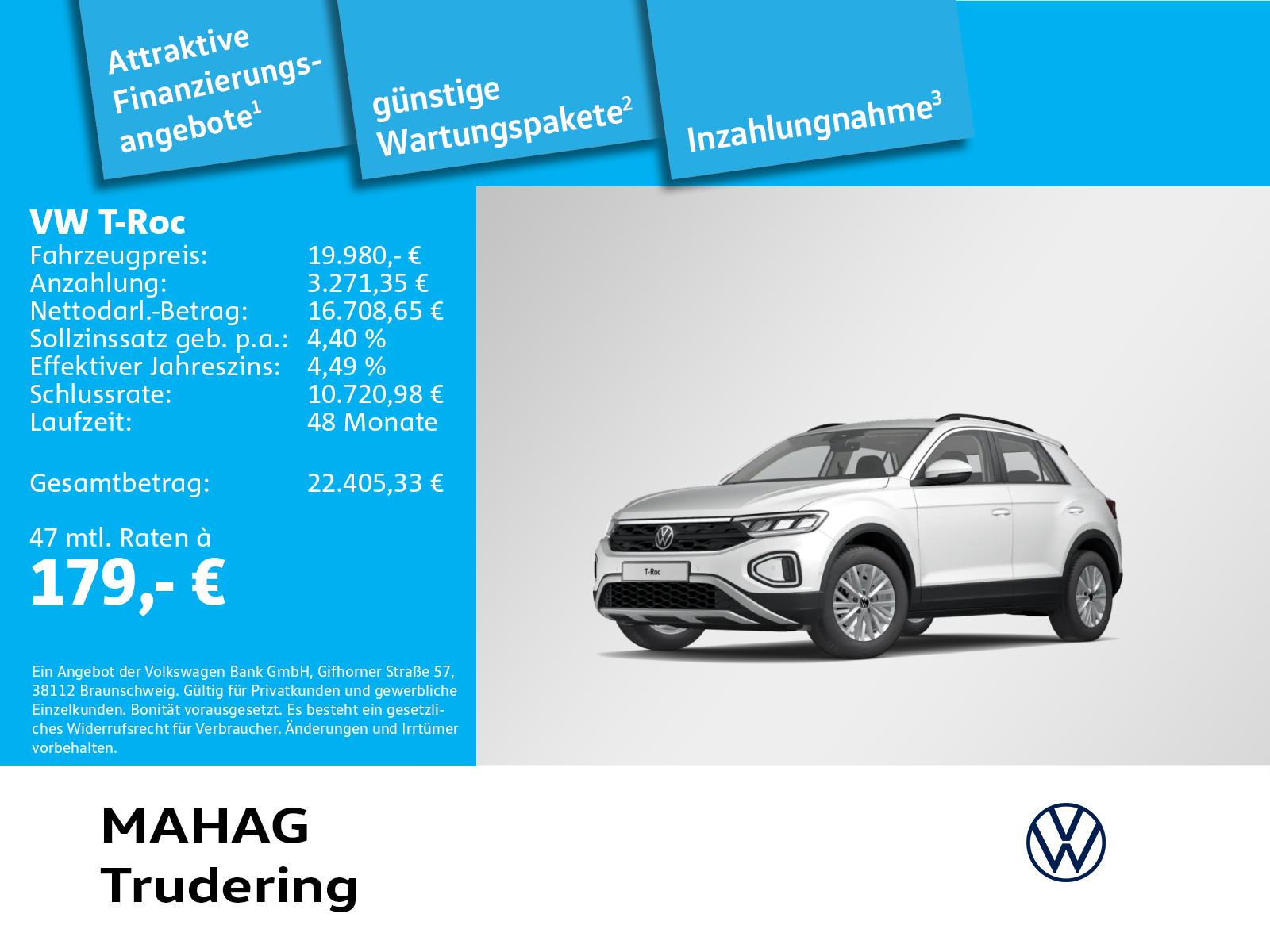 Volkswagen T-Roc Life 1.0 TSI LED ParkAssist RearView App 6