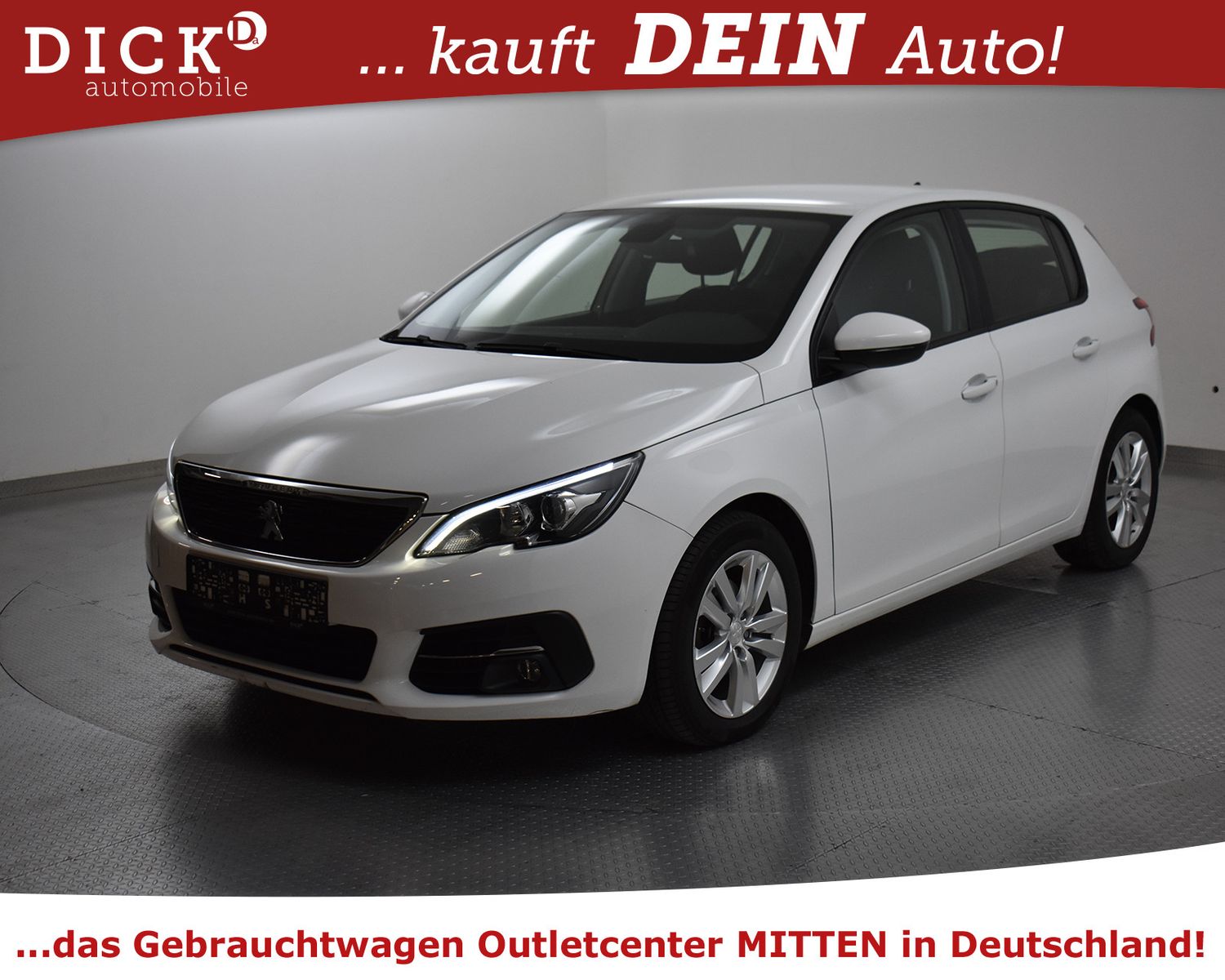PEUGEOT 308 1.2 Aut. Active Pack NAVI+PDC+TEMP+MFL+APPLE - Image 4