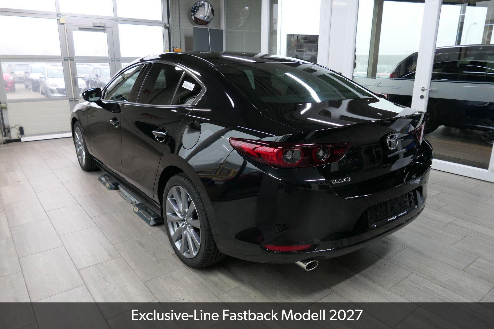 Mazda 3 e-SKYACTIV Exclusive Fastback >>2027<<