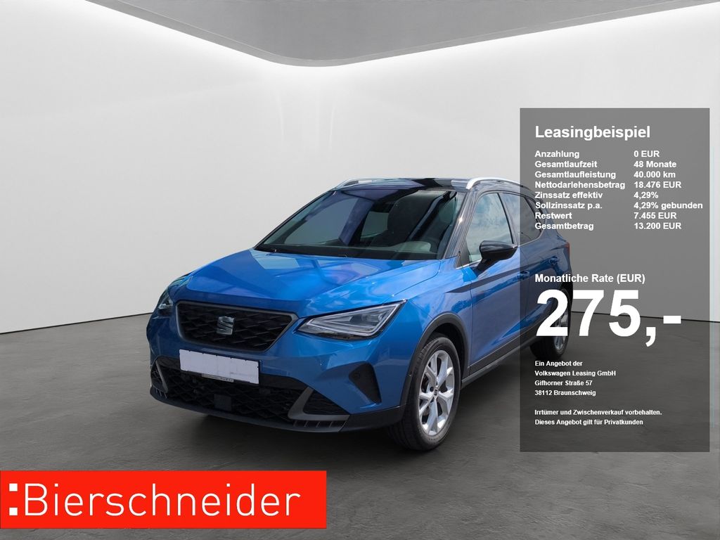 Arona 1.0 TSI FR VOLL-LED+NAVI+KAMERA+PARKLENK
