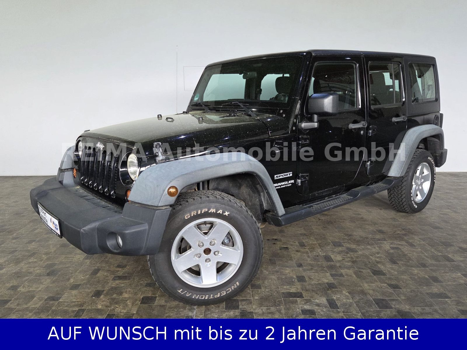 Fahrzeugabbildung Jeep Wrangler Unlimited Sport 5 türig , AHK