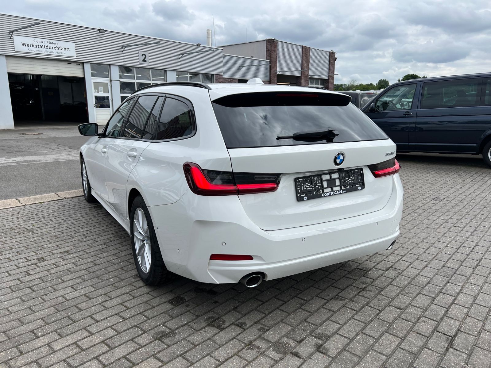 BMW 318d Touring AHK+HuD+ACC+Park Assist+Sportsitze foto 7