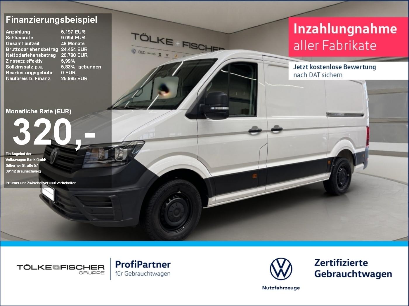 Volkswagen Crafter 35 2.0 TDI Kasten FWD EcoProfi AHK PDC
