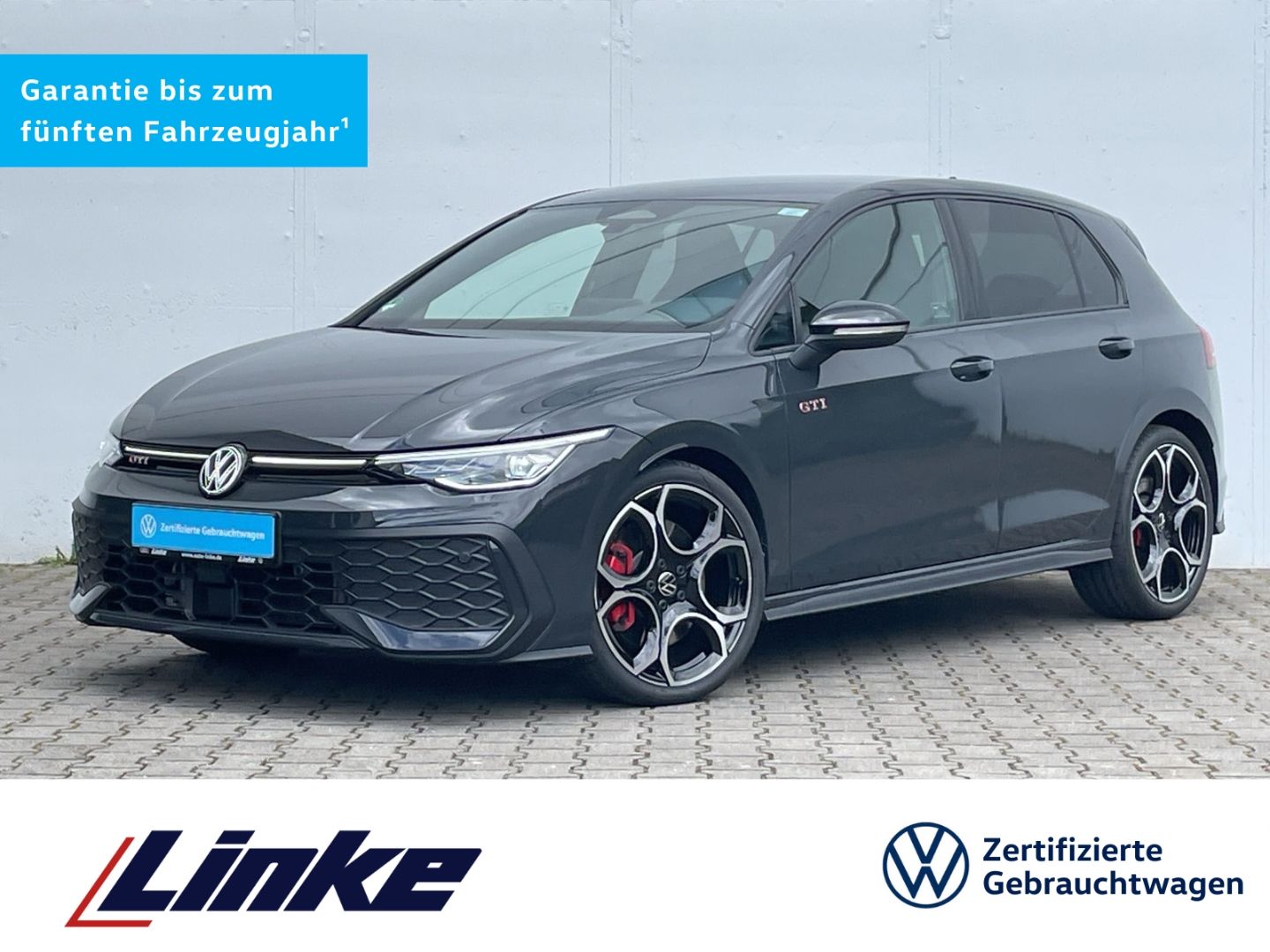 Golf GTI VIII 2.0TSI DSG Black Style Kamera/Navi