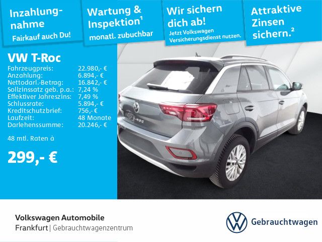 Volkswagen T-Roc 1.0 TSI Life LED VirtualCockpit AppleCarpl