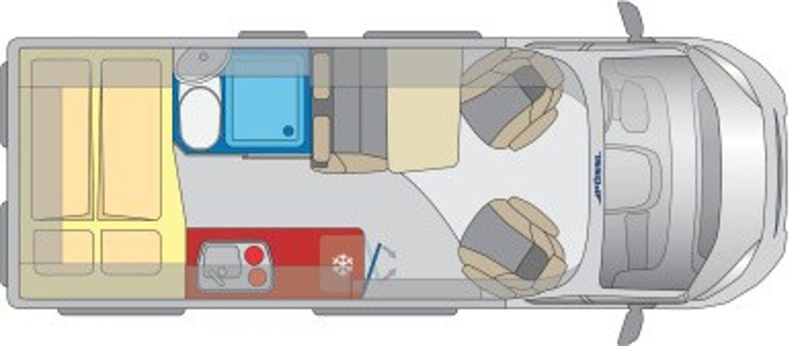 Fahrzeugabbildung Pössl Trenta 600 Citroen 140 PS Markise,Solar,Lithium