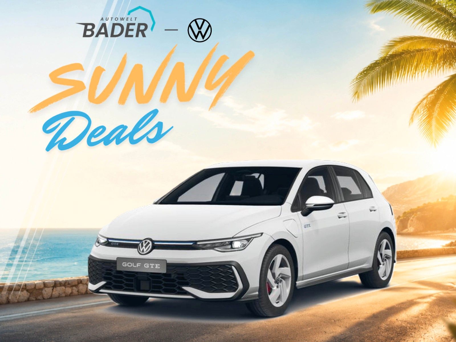 Volkswagen Golf GTE "Sunny Deals" AUTOWELT-BADER!