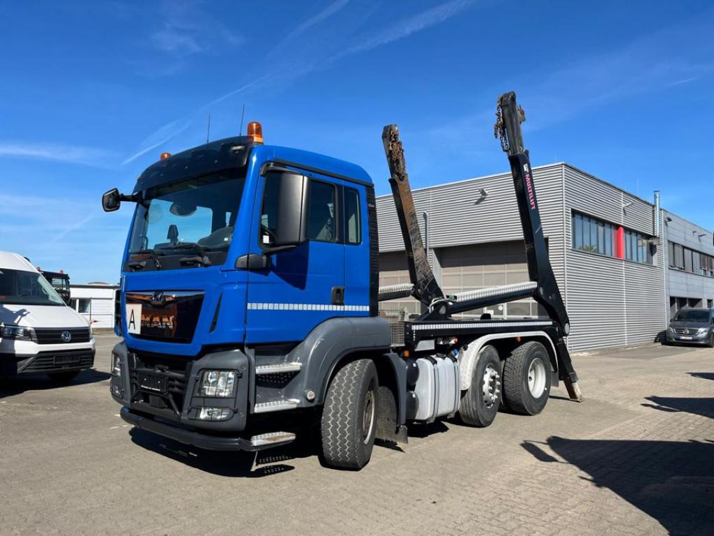 MAN TG-S 26.470 6x2 BL Absetzkipper Hiab Multilift