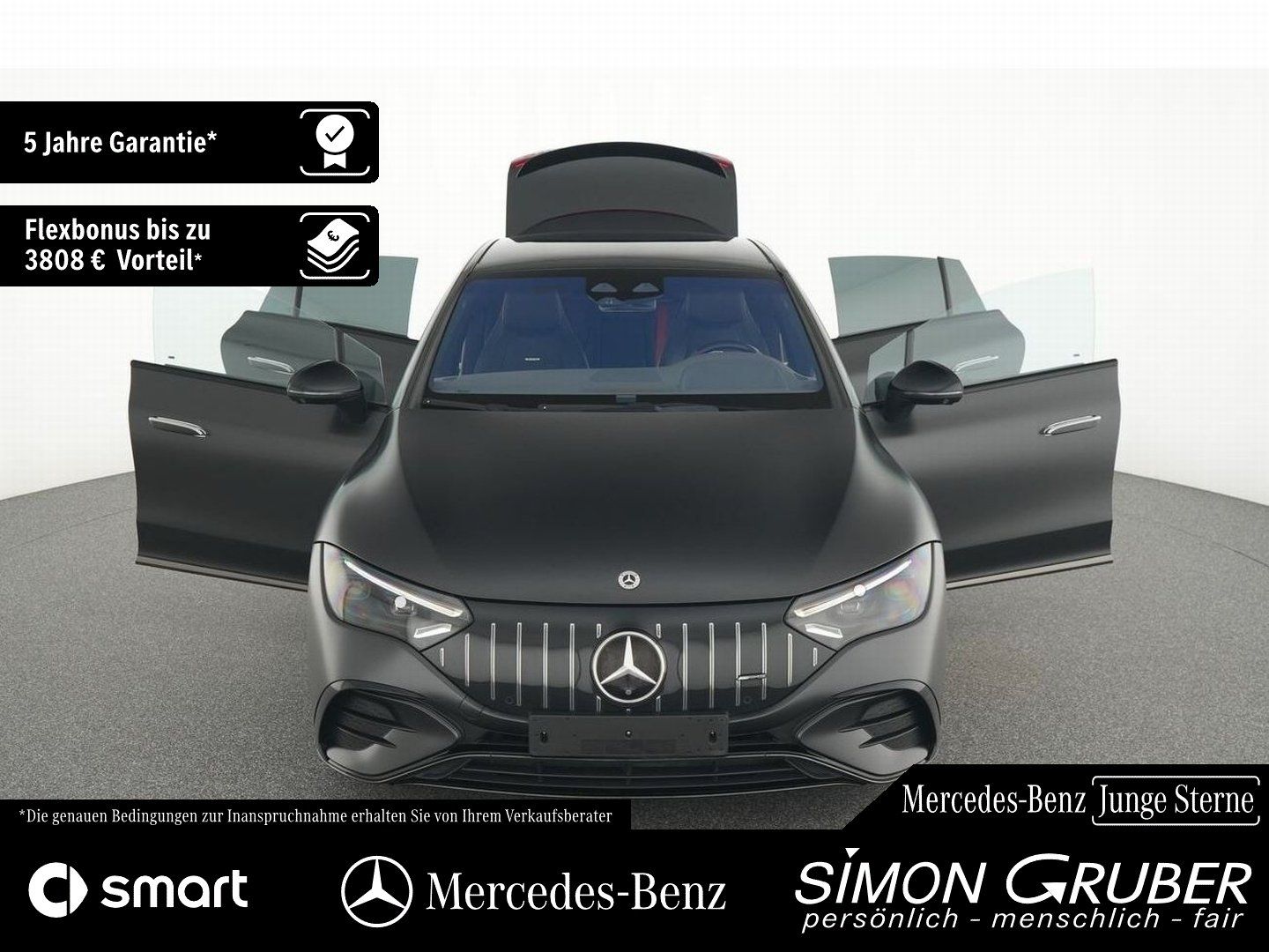 Fahrzeugabbildung Mercedes-Benz EQE 43 4M AMG Pano Hyper Burm Massage Sitzklima