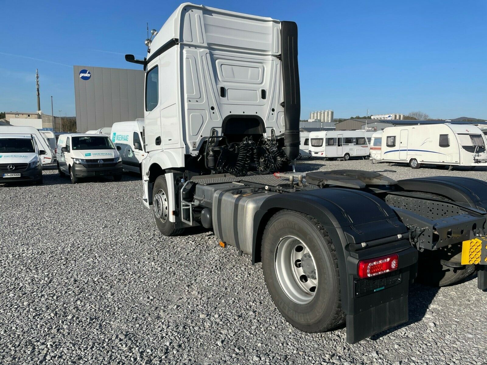Fahrzeugabbildung Mercedes-Benz Actros 1846 LS Stream Space  Kipphydraulik