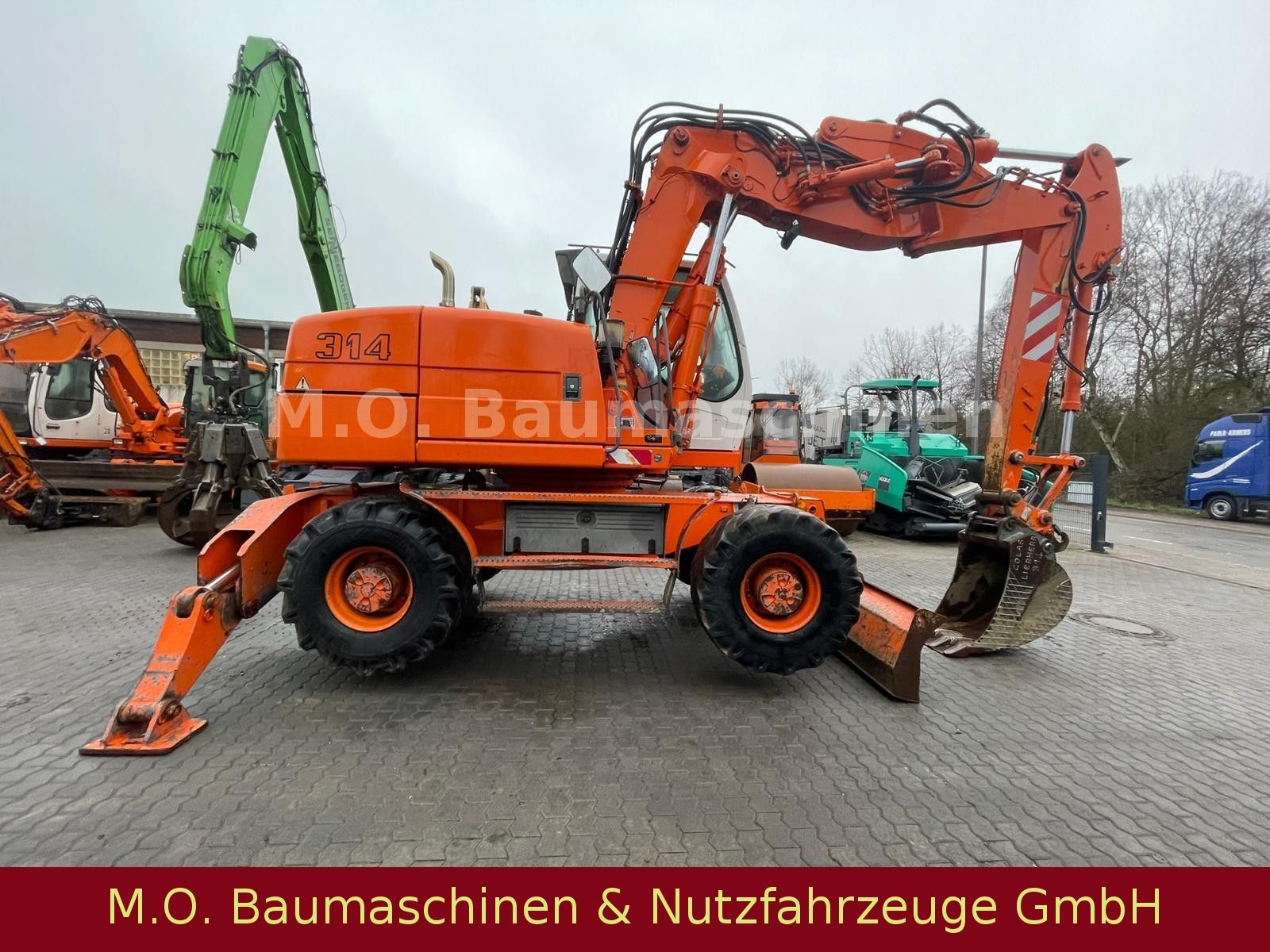 Fahrzeugabbildung Liebherr A 314  Litronic / ZSA/ AC/ SW/ VSA/ Hammerline