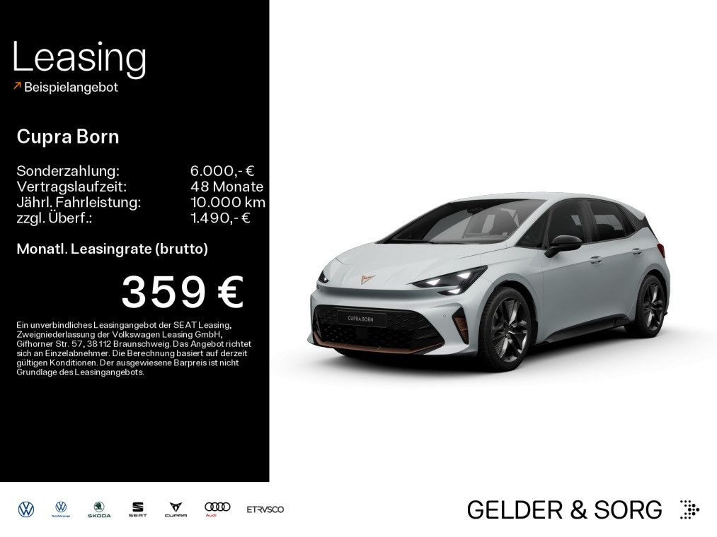 Cupra Born 58 kWh NAVI*RFK*LED*KESSY*SHZ*