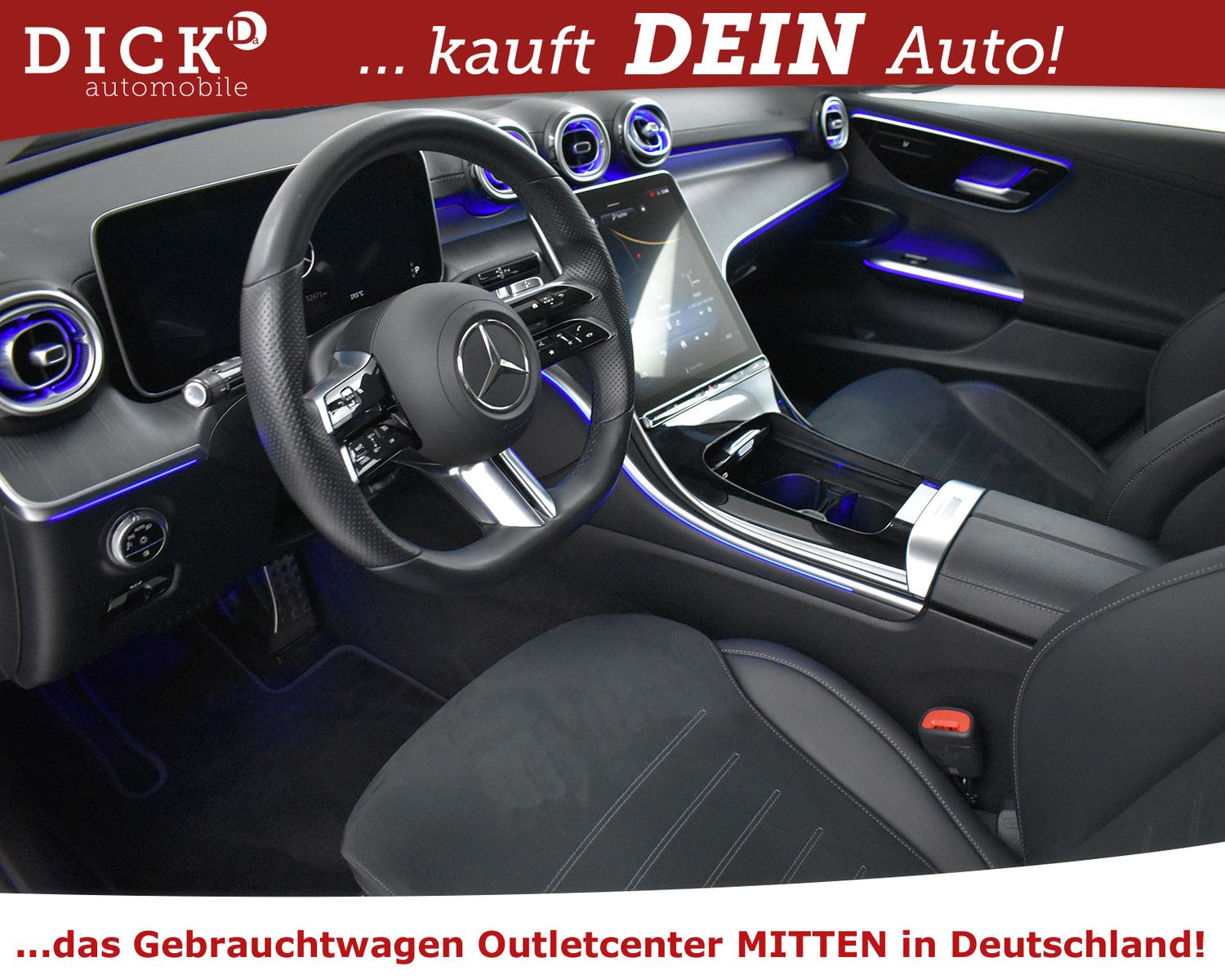 MERCEDES-BENZ C 200 4Mat 2X AMG Line WIDE+NAVI+LED+SHZ+360+19" - Image 10