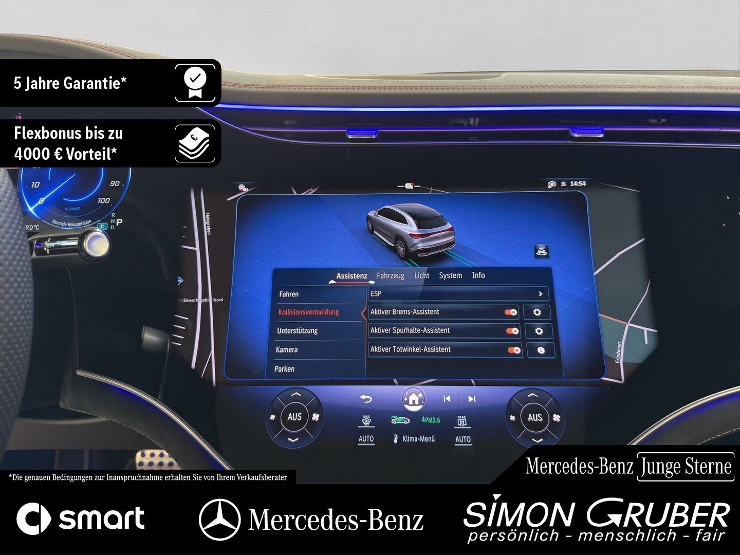 Fahrzeugabbildung Mercedes-Benz EQE 500 4M SUV AMG Hyper Airmatic HUD HAL AHK