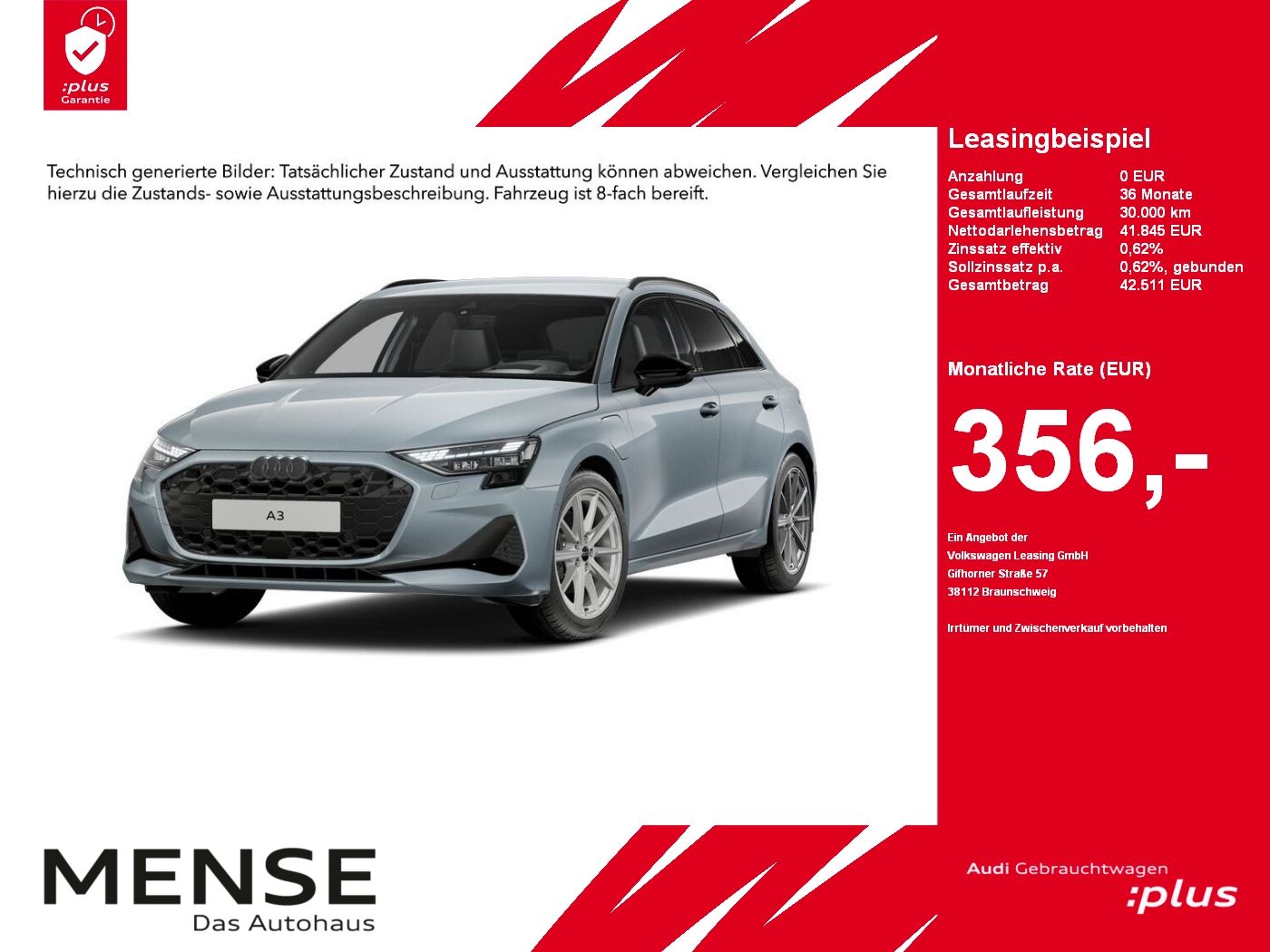 Audi A3 Sportback 40 TFSI e S tronic S line Sonos|AHK