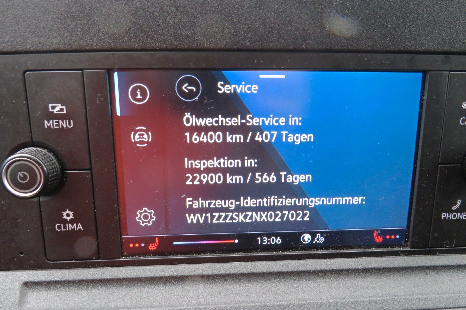 Fahrzeugabbildung Volkswagen Caddy Cargo Maxi TDI FLÜGEL SITZH. TELVOR PDC 1H