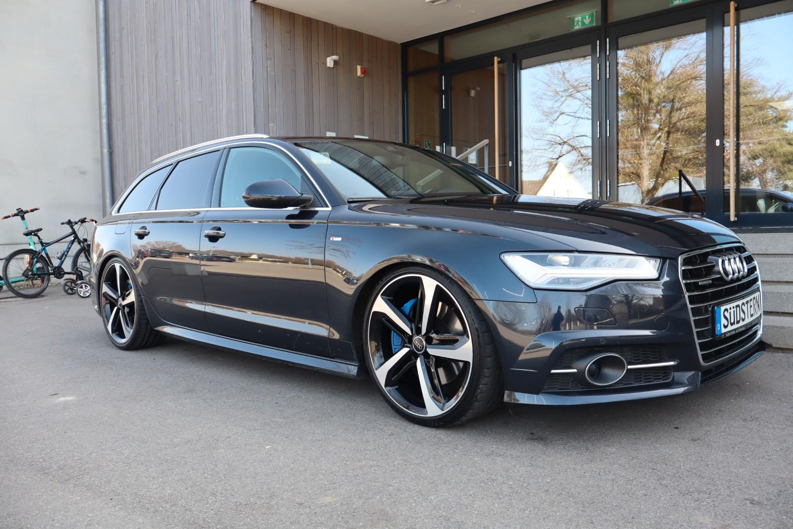 Audi A6 Avant 3.0 BiTDI V6 320 ch BVA quattro S Line / Toit panoramique / Bose / Matrix LED / Caméra de recul