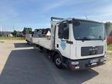 MAN 8.180 und 11,9to Wörmann Tandem  - Pkw-Anhänger Tandem