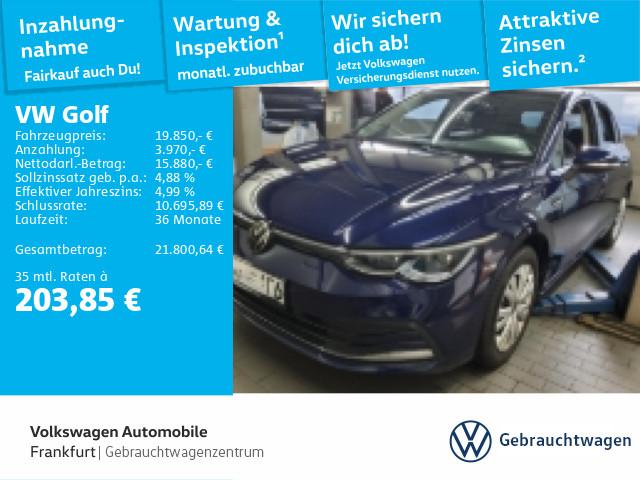 Volkswagen Golf VIII 1.5 TSI Style Navi ACC IQ.Light LaneAs