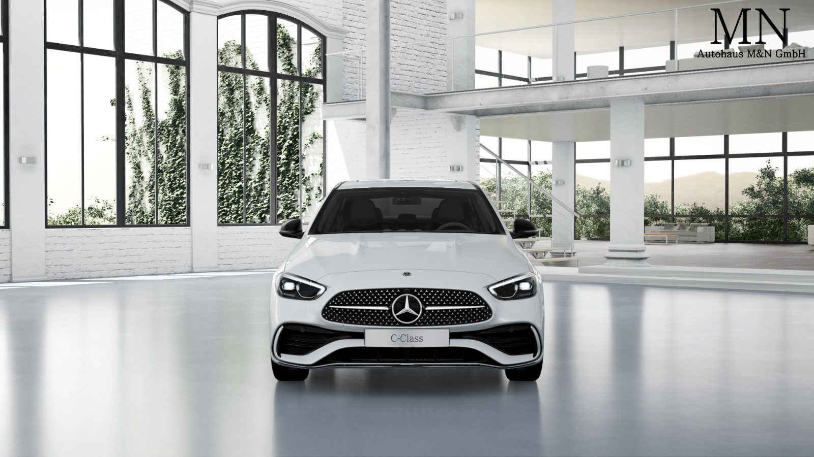 Mercedes-Benz C 300 e AMG Glasdach Kamera Designo foto 3