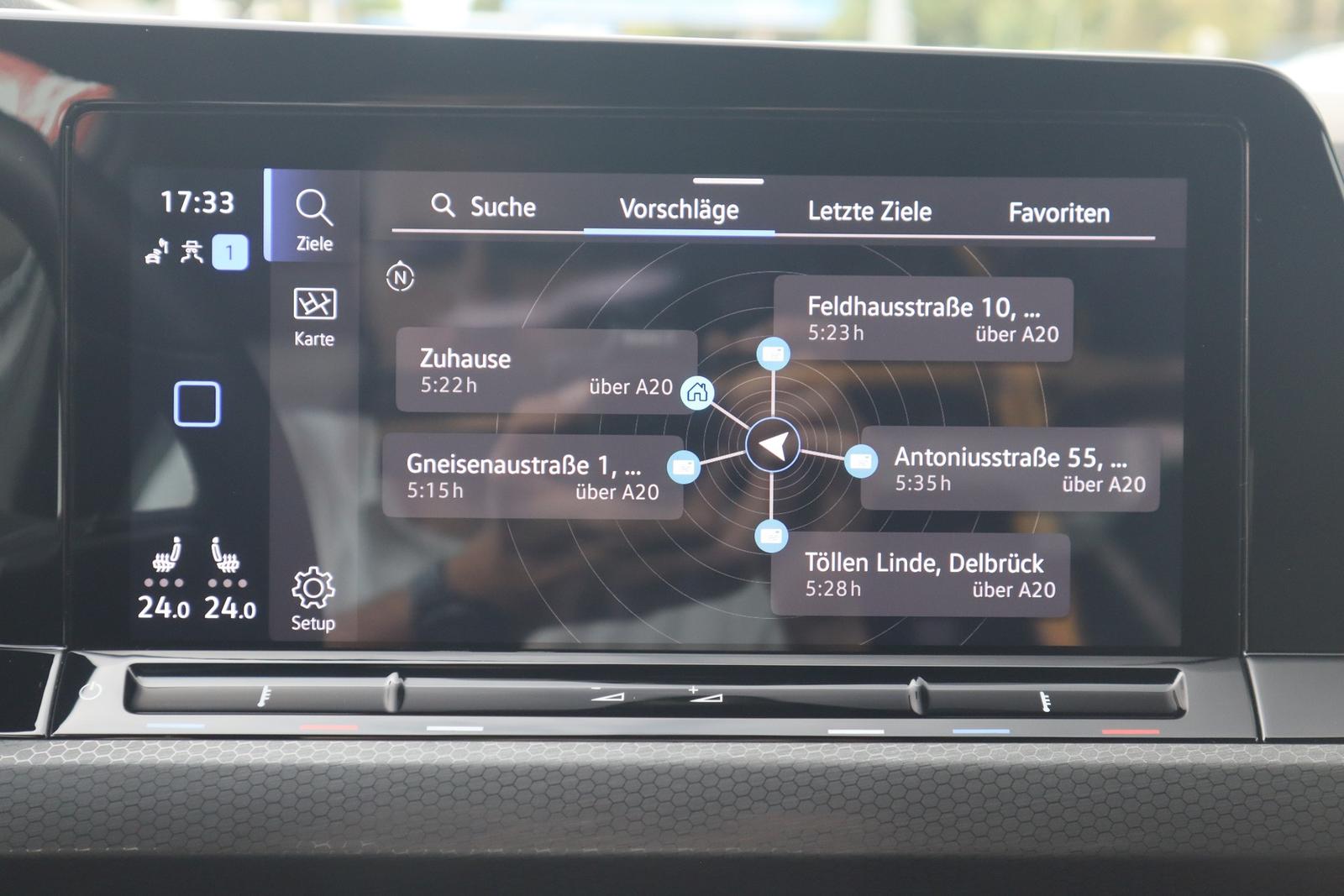 Volkswagen Golf VIII 2.0 GTI LED Head-Up ACC Standheizung, миниатюра 23