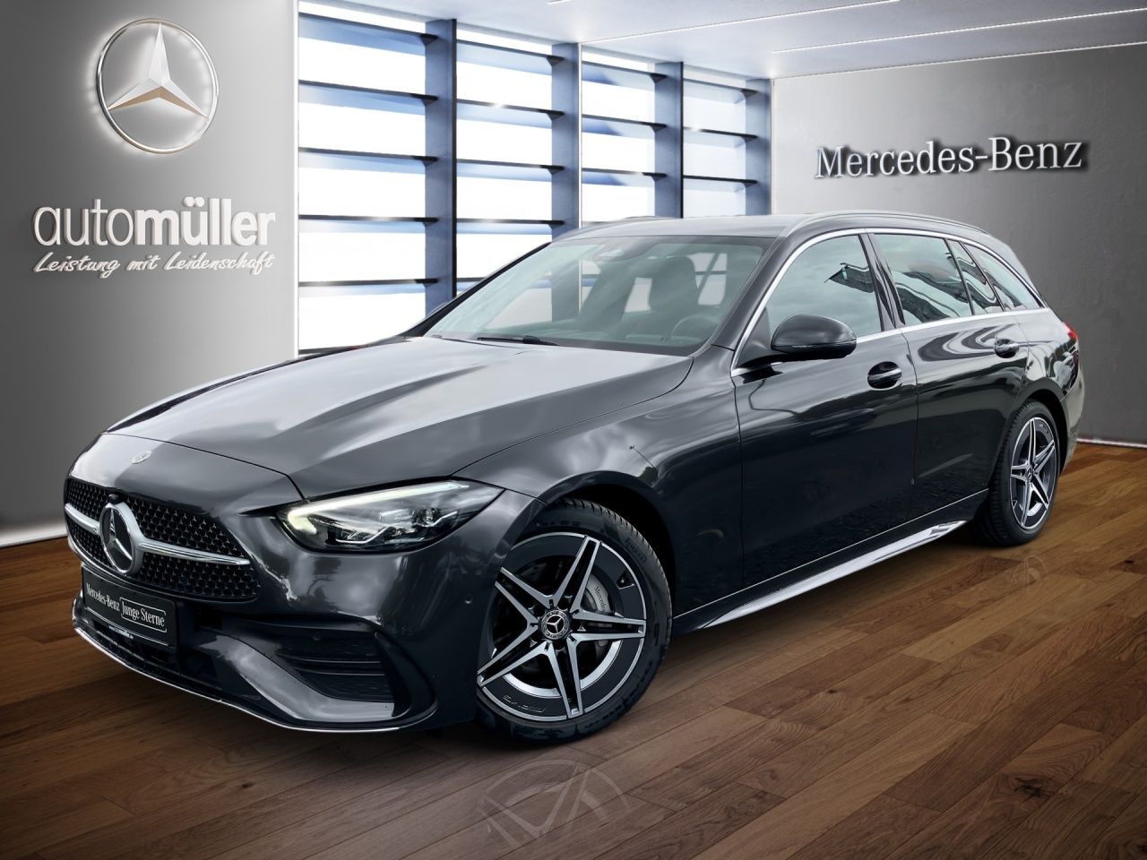 Fahrzeugabbildung Mercedes-Benz C 300 d T-Modell AMG+AHK+KAMERA+EASYPACK+AMBIENT