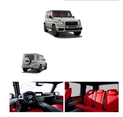 Mercedes-Benz G 63 AMG |AMG PERFORM.|A22 |MY25 |Red Interior