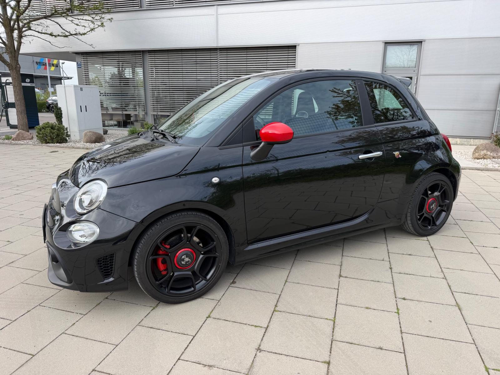 Abarth 500 F595 Automatik F-1 LED Klima Euro-6 17-Zoll