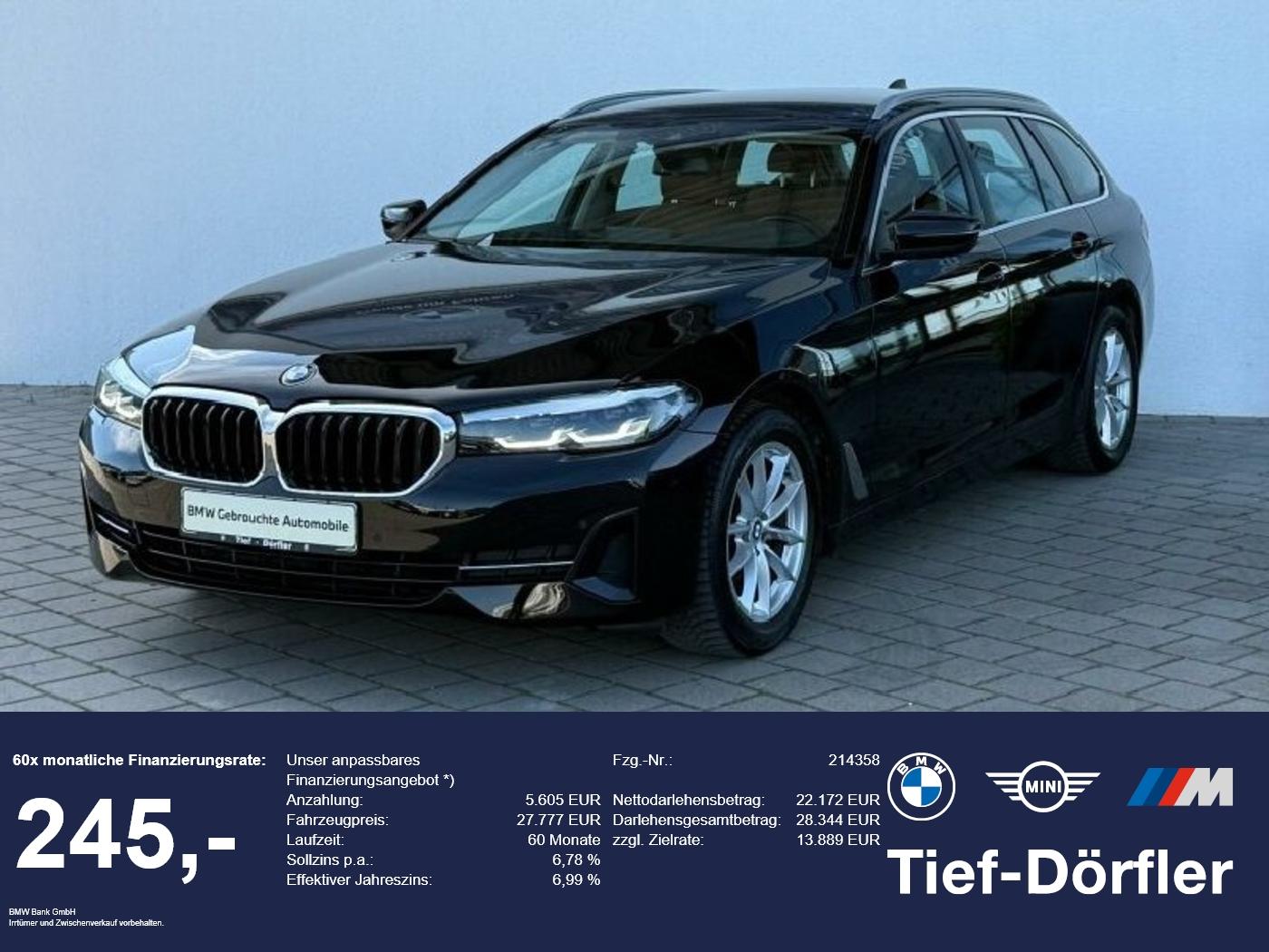 BMW 520i A Touring 4xAC/CAM/SH/DAB/S-LENKRAD 4xAC/CA