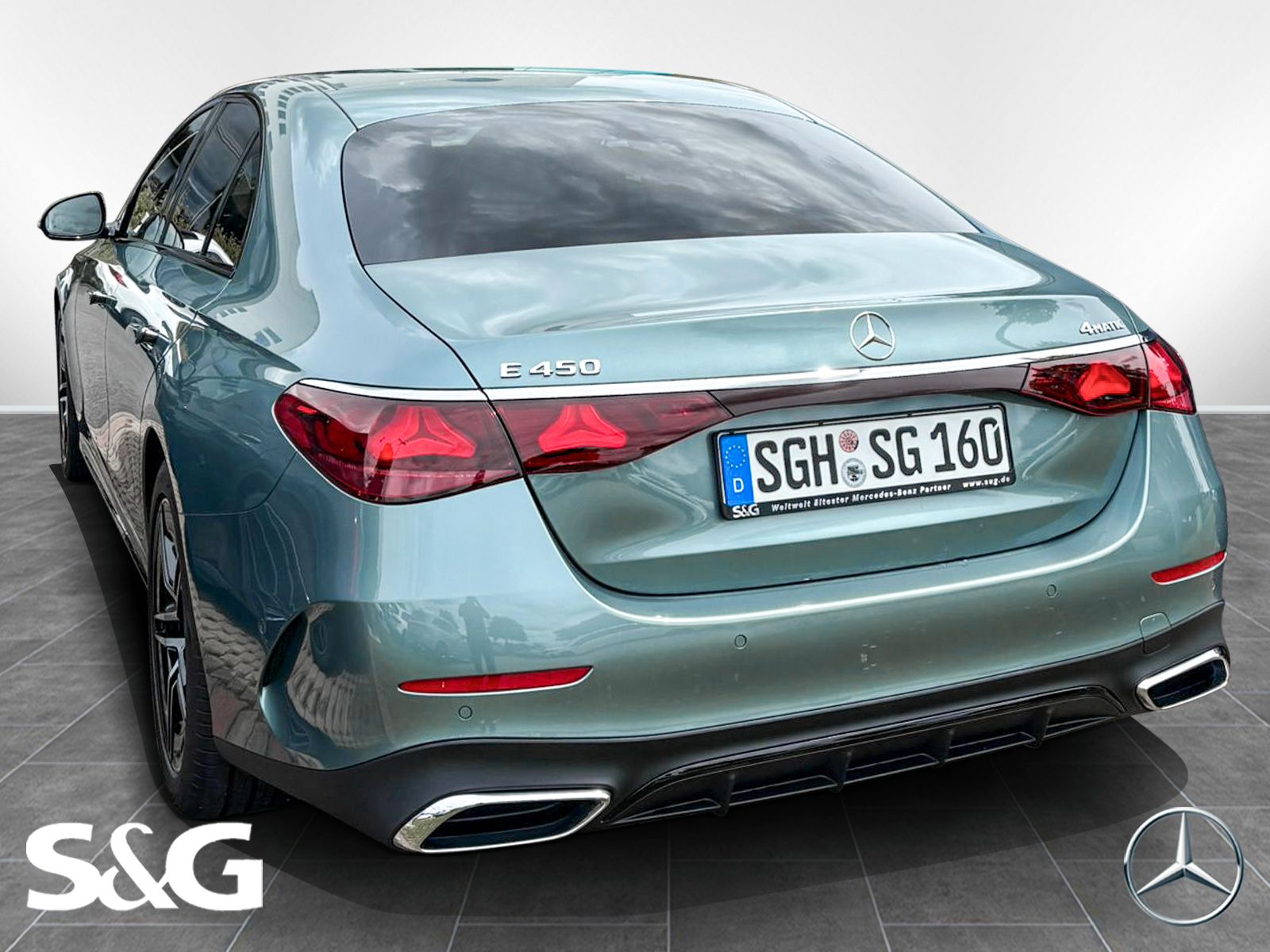 Mercedes-Benz E 450 4M AMG MBUX+360°+DIG-LED+AHK+Distro+Night imagem 3