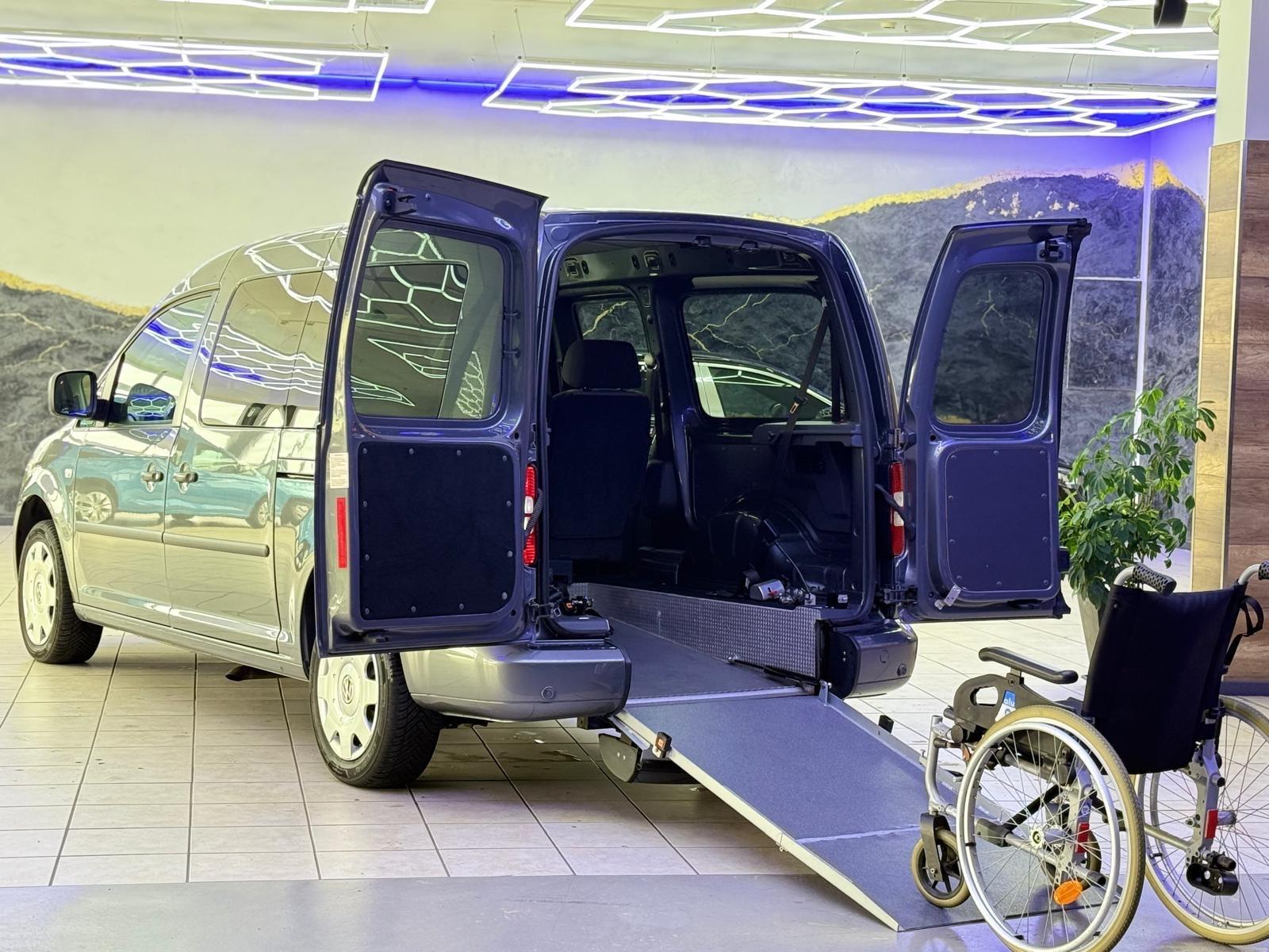 Volkswagen Caddy 1,6-Maxi-Behindertengerecht-Rampe