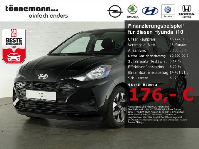 Hyundai i10 TREND+NAVI+RÜCKFAHRKAMERA+SITZ-/LENKRADHEIZU