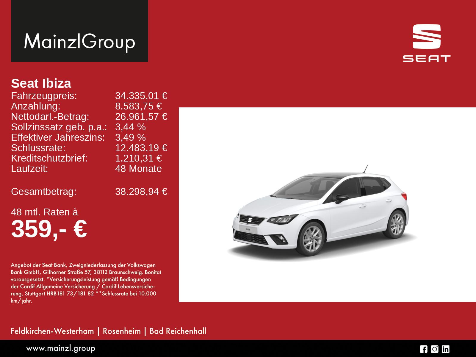 Seat Ibiza FR 1.5 TSI 110 kW