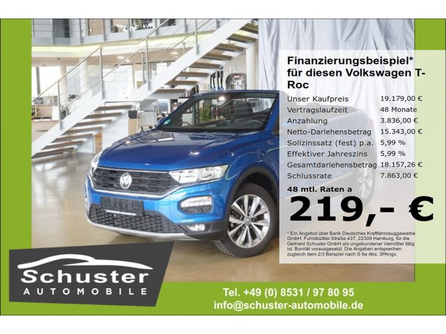 Volkswagen T-Roc Cabrio*ACC SHZ Bluetoo 2xSpurass 2xPDC 17*