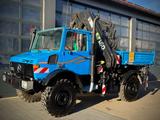 Unimog U1650 mit Mega Kran.  Top Zustand. - Unimog 1650