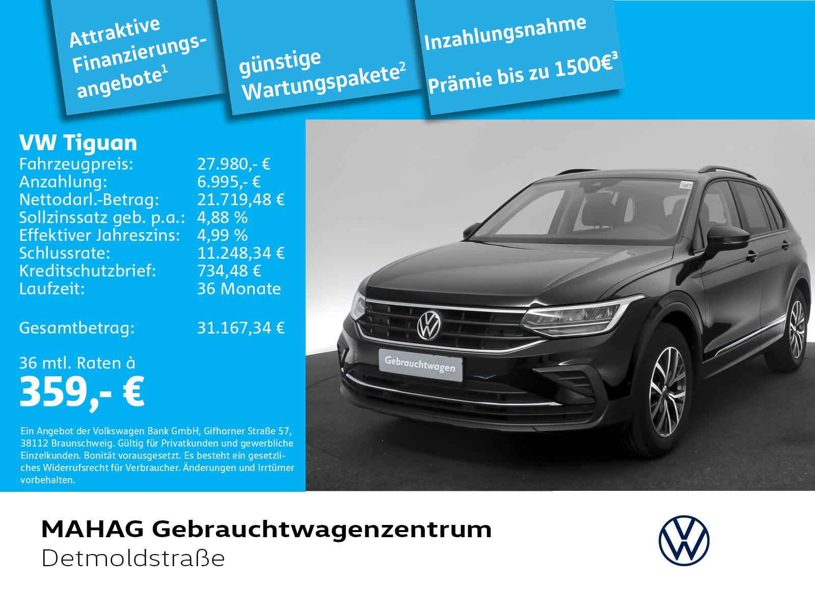 Volkswagen Tiguan Life 1.5 TSI LED IQ.Drive Navi AHK Pano P