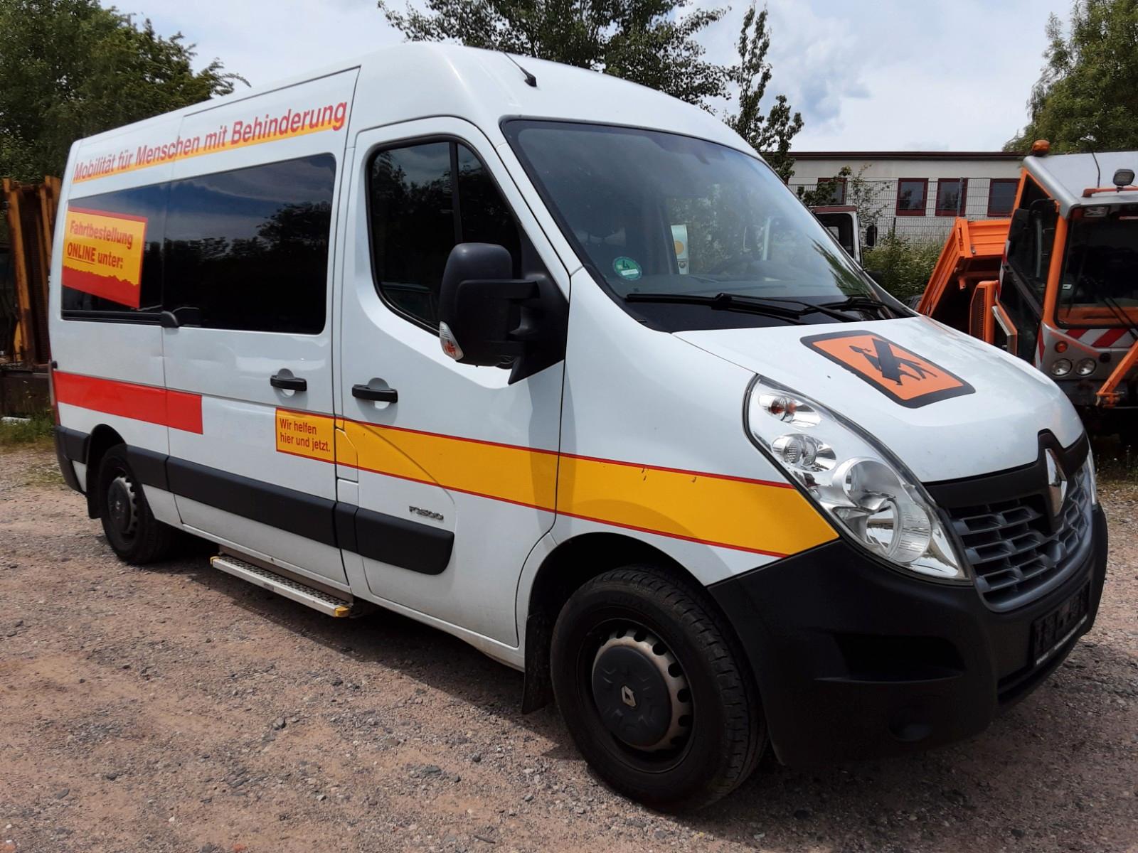 Renault Master 2.3 dCi=Rollstuhlrampe=9-Sitzer=Tüv 2-27=